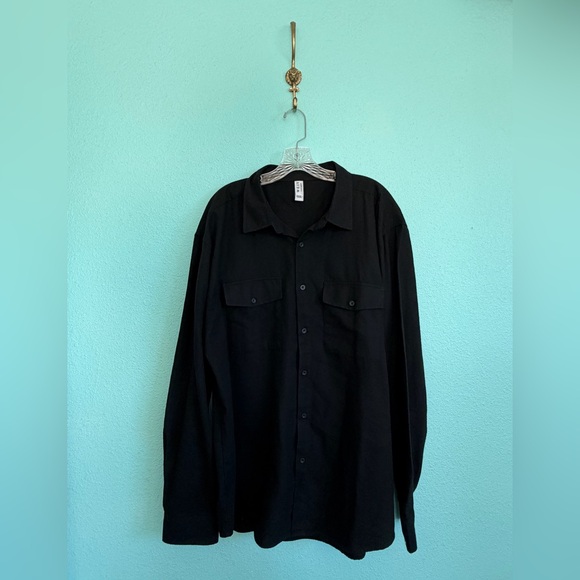 WEIV Los Angeles Other - WEIV Los Angeles Button-Up Shirt, Black